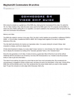 Commodore 64 Vic Guide